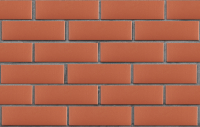 Кирпич облицовочный Красный Гладкий Одинарный (1НФ)